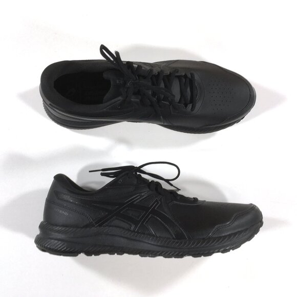 Asics Gel Contend SL Walking Shoes Mens Size 15 Black 1131A049 - Picture 1 of 9